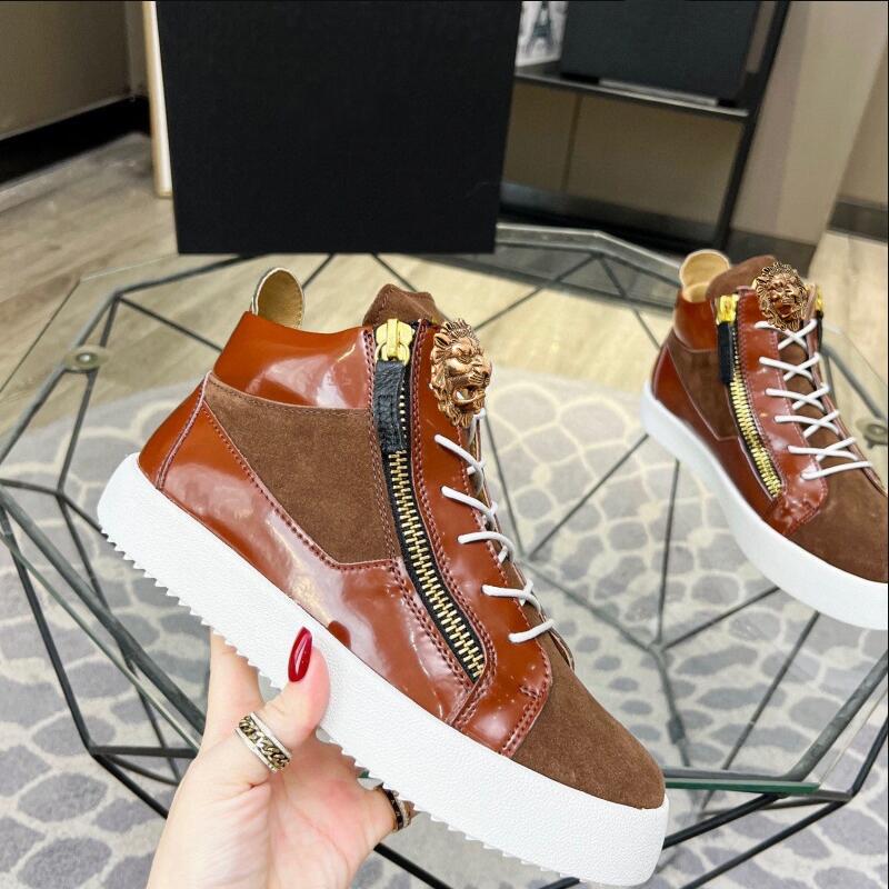 Mode Ädel Läder Herr Casual Skor Festskor Herr Hög Kvalitet Flats Bekväma Tenis Masculino Stor Storlek