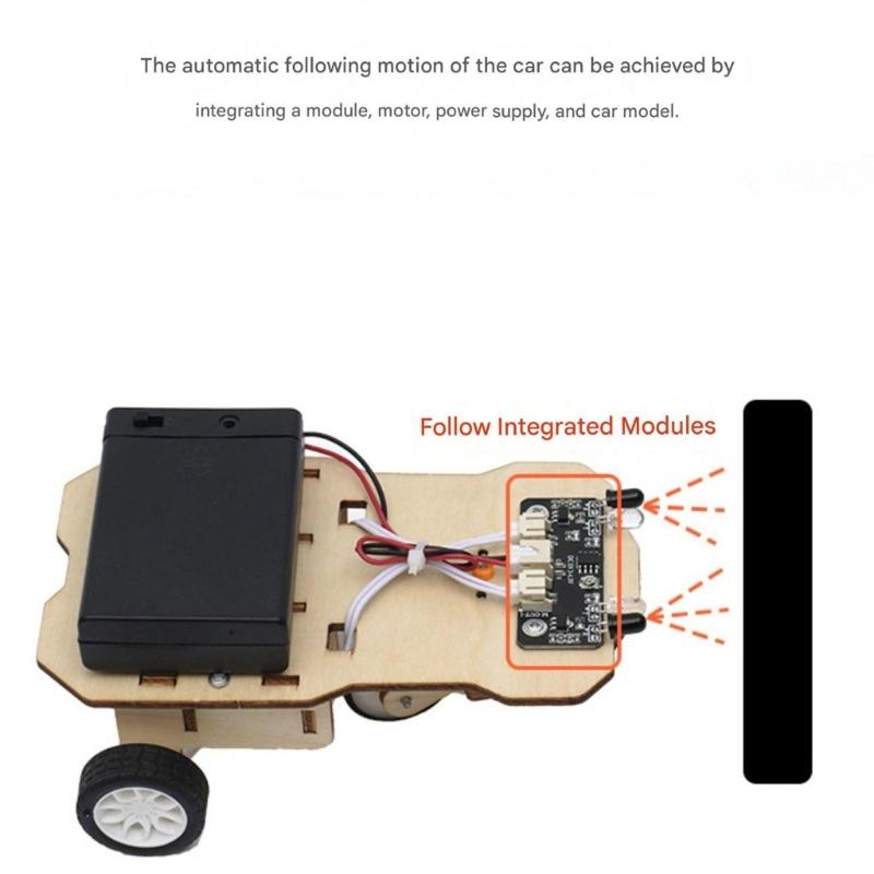 Auto Follow Module Infrare Detection Sensors Module Intelligent Automatic Car Driving Obstacle Detection Fast Response