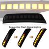 LED Side Marker Light Wheel Eyebrow Light Turn Signal Lamp Daytime Running Light For Jeep Grand Cherokee -2024
