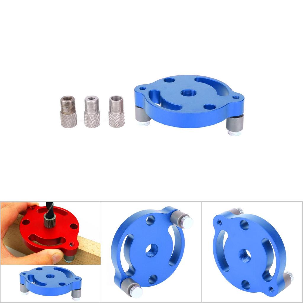 Perforator Panou Lemn Aliaj Aluminiu Centru de Puncționare Ecartor Instrument Prelucrare Lemn X6001Albastru