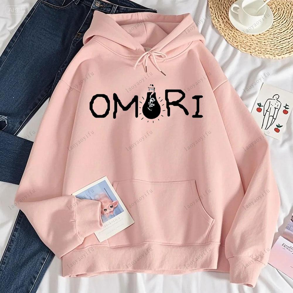 Cute Omori Hoodie Printed Sportswear Unique Style Popular Hot Selling Pullover Hip Hop Casual Classic Clothing Men Sportswear