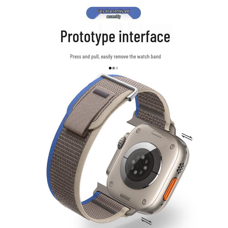 Apple Watch Ultra S7 Official Nylon Trail Loop Band for iWatch 8