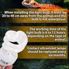UVB 10.0 Reptile Heating Lamp 13W UV Energy Saving Bulb Terrarium Basking Reptile Light Turtle Lizard Snake Lamps