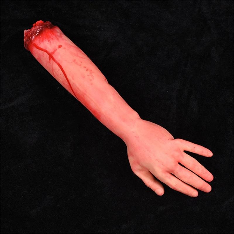 Dead Bloody Scary Limb Props for Yard Garden Horror Props Halloween Decorations Decorative Extremity Decorations