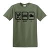 Eat sleep  formula one tshirt game mens ladies top tee