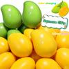 NOVÝ 2026 Ručně vyráběný Křupavý Mango Stresový Míček Mačkací Hračka, Měnící Barvu Mango Mačkací Fidget Míček, ASMR Senzorická Hračka pro Úlevu od Stresu