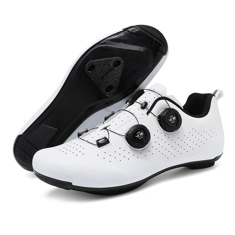 Foreign Trade Bicycle Shoes Cycling Shoes Men and Women Road Bike Lock Shoes Mountain Bike Help Shoes Hard Sole
