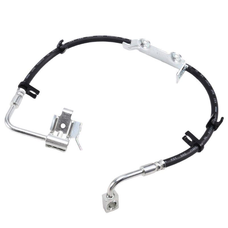 Left Front Brake Hose Replacement For Jeep Wrangler JK- New 68171943AB, 68171943AC Front Brake Line Cable