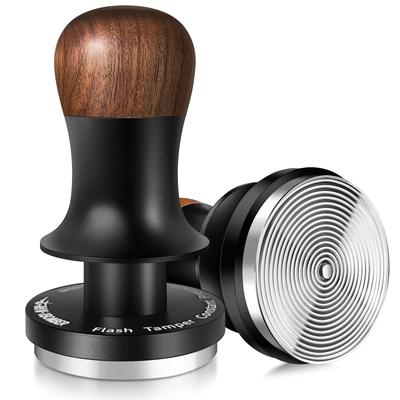 MHW-3BOMBER Coffee Tamper, 51mm, Espresso Tamper, 30lbs Constant Pressure, Audible Feedback, Compatible with 30lb Espresso Makers, 51mm, T6174T-OS