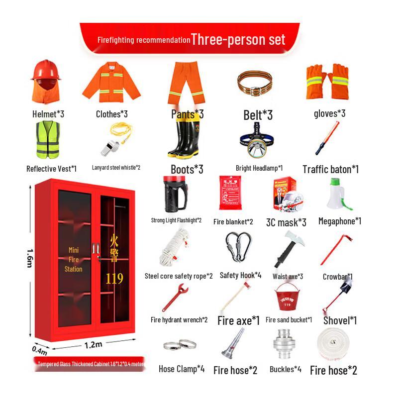 De aite Micro Fire Station Complete Set 1.6m x 1.2m