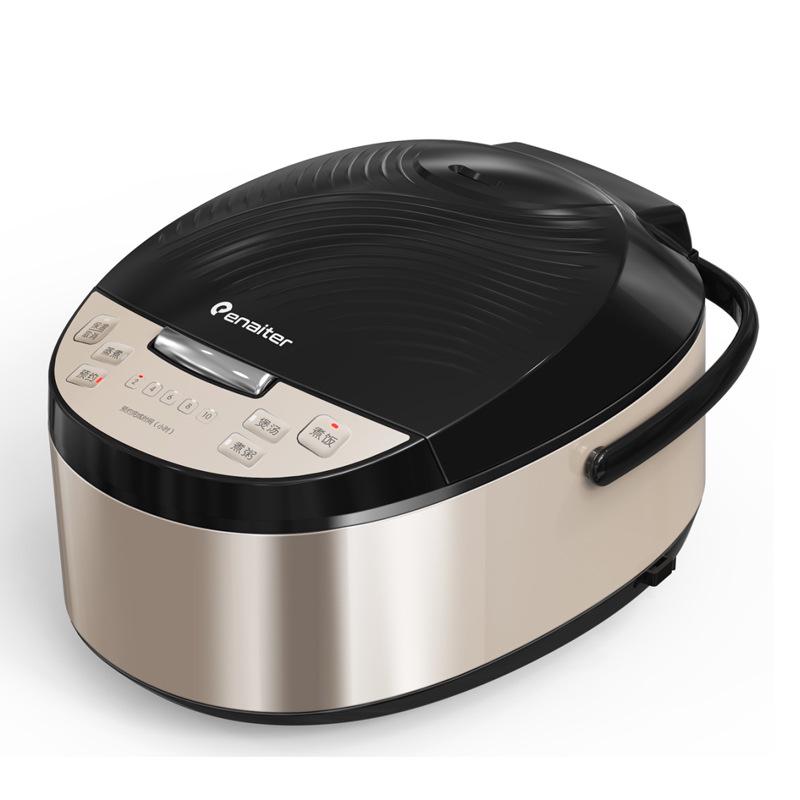 

Рисоварка Enaiter EB-FCS48-2 4 л с микрокомпьютерным управлением и антипригарной чашей шампанского/чёрный