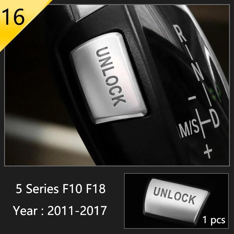 For BMW 5 Series F10 F18 Interior Door Window Switch Button Cover Trim Car Styling Modified Door Button Trim Auto Accessories