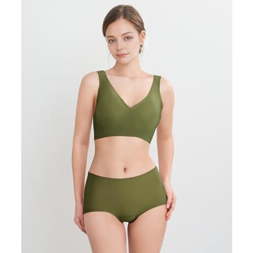 Wacoal Gokochi Sanitary Panties, for normal to heavy periods, keep pads in place, compatible with winged pads, comes with matching bra, standard insea