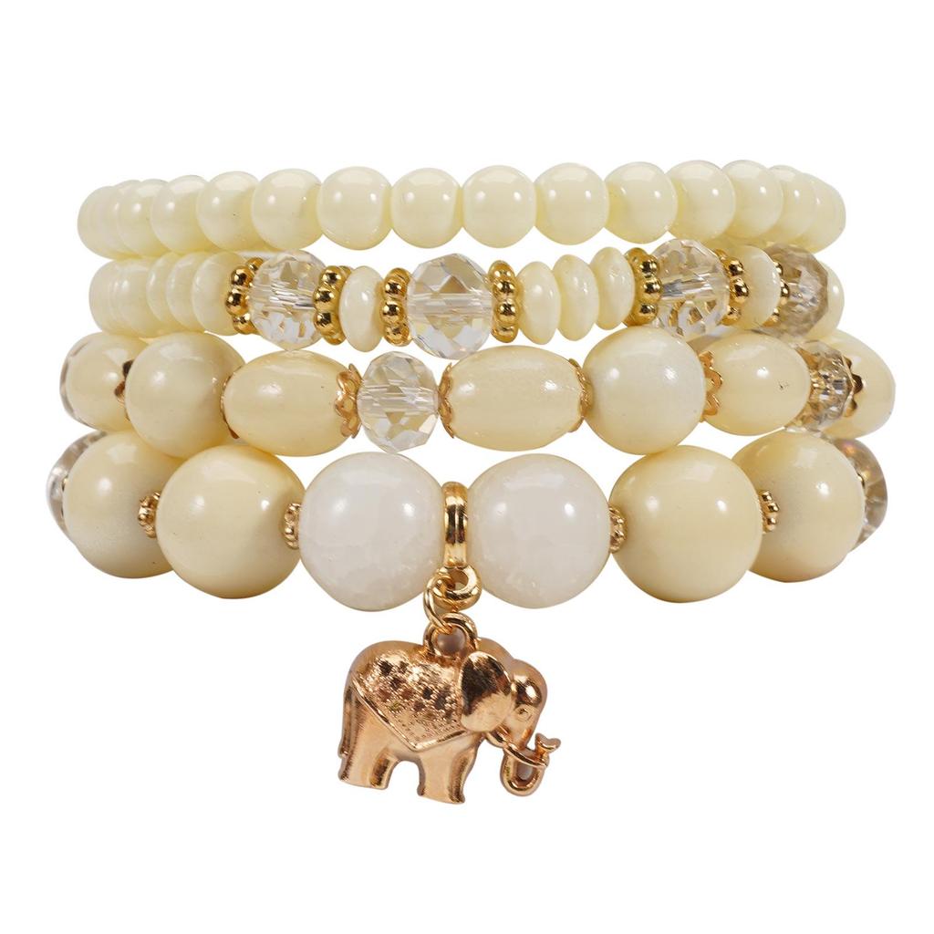 Bohemian Elephant Beaded Bracelet - Popular European and American Style