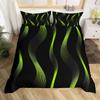 Colorful Geometric Duvet Cover Psychedelic Pattern Bedding Set Abstract Art Comforter Cover Twin For Boys Girls Kids Teen Decor