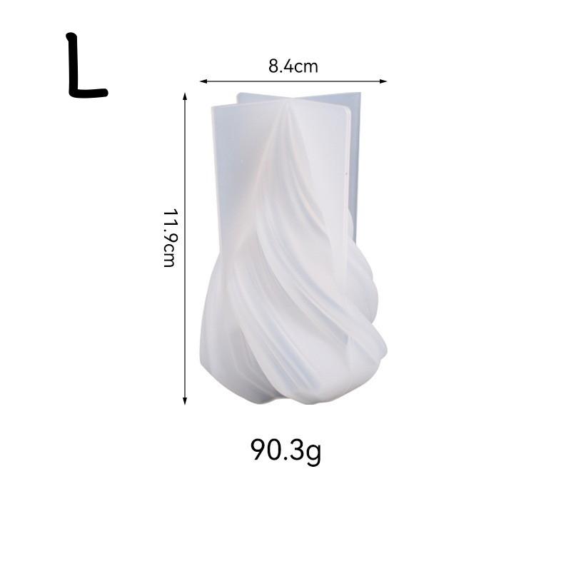 

Силиконовая форма для свечей с волновым столбом для изготовления свечей, ароматерапевтическая форма для свечей, украшения, форма для литья эпоксидной смолы L