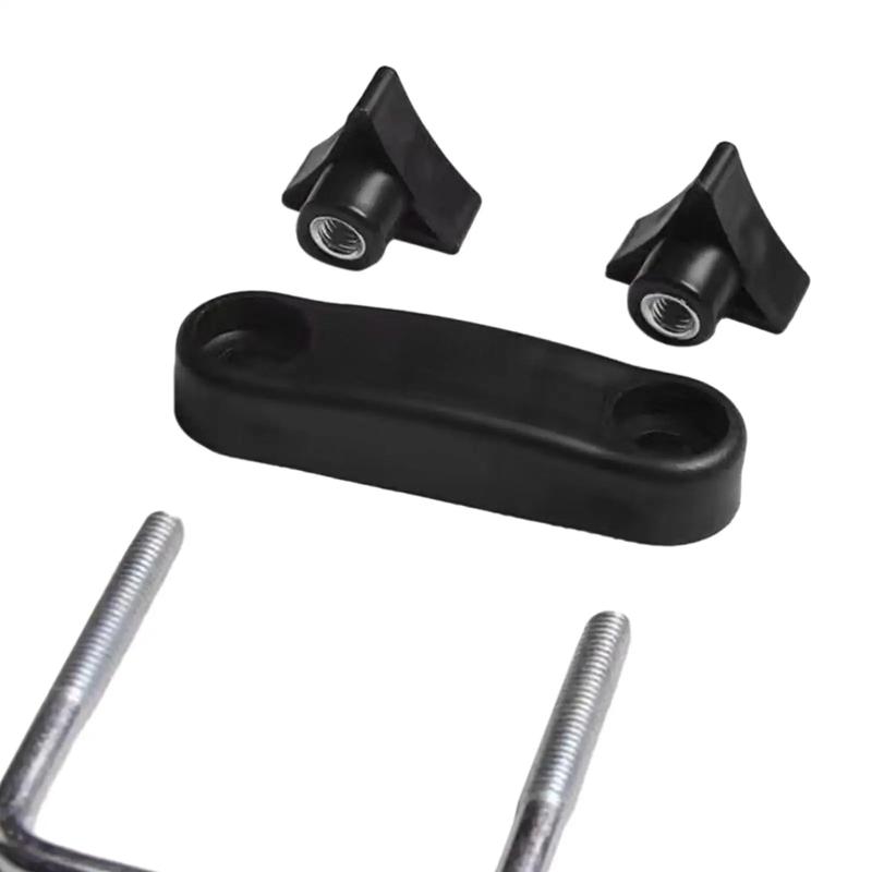 Car Roof Box U Bolt Clamps for Luggage Carrier Easy Install Pack Heavy Duty Metal Accessory for Secure Travel Storage Use