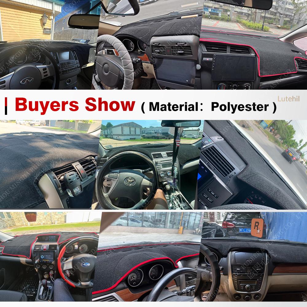 Car Dashboard Cover For Chevrolet Spark 2013 2014 2015 Dash Mat Sun Shade Anti-UV Carpets Car
