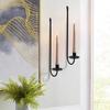 L-Shape Candlestick Holder Minimalism Metal Candle Sconce Party Prop Candle Stand  Wedding Party