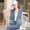 Women's Summer Denim Vest – Casual Thin Short Jacket