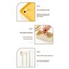 Plastic Bentos Container Leakproof Seal Compartmentalized Design Lunch Box Utensils Included for School Office Use