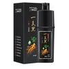 Instant Black Dye Shampoo, Natural Ingredients for Grey Hair