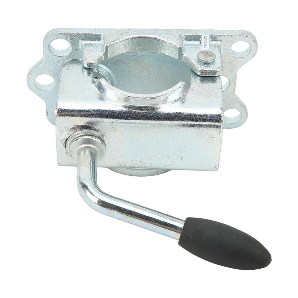 Cast Clamp Galvanized Iron Trailer Wheel Prop Stands Jack Split Cast Clamp for 48mm Pipe Diameter