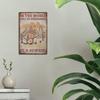 Be a Cowgirl Vintage Metal Tin Sign | 7.8x11.8 Inches Rustic Wall Decor | Western Art for Home, Office, Cafe | Perfect Gift