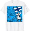 Happy Finland Independence Day Dec 6th Flag Sunrise Graphic T-Shirt