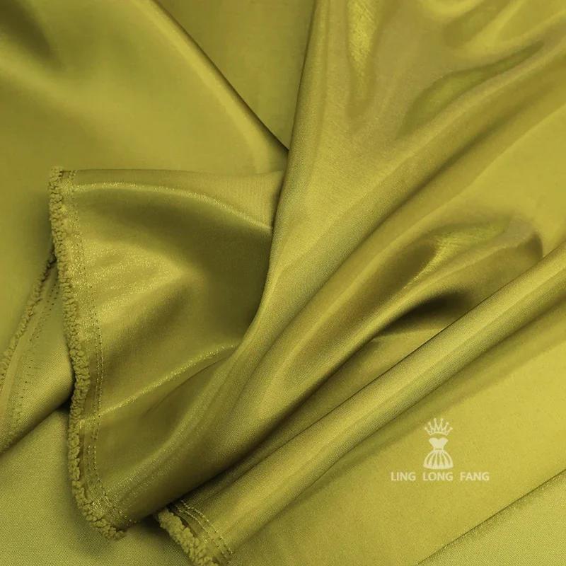 100x150 ס"מ רקע משי פילגש שיפוע חתונה שמלת Hanfu בד פנטזיה נוצץ זכוכית משי סאטן מפת שולחן