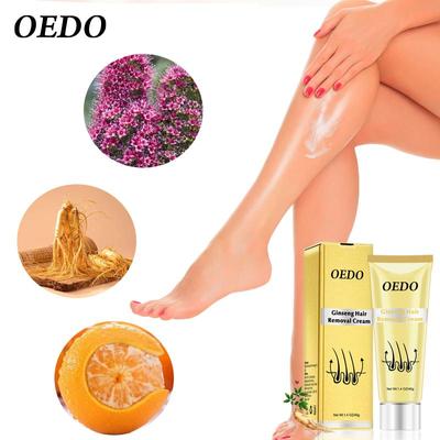 Crema depilatoria con Ginseng, crema depilatoria para pérdida de cabello en manos y piernas, cuidado del vello en axilas