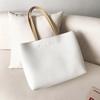 Pu Leather Sweet Shoulder Bag Minimalist Design Luxury Handbag Elegant Underarm Tote Bag  Party