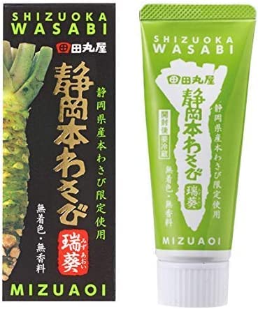 Shizuoka Hon Wasabi Mizuki 70g Shizuoka Zakuri Hon Wasabi 2-piece Set Tamaruya + Clover Original Sticker Included