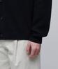 Musinsa Standard Relaxed Ribbed Round Neck Cardigan [Black]