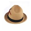 Vintage Fedora Hat Cotton Short Brim Western Cowboy Hat Versatile Trilby Top Hat for Dinner Outdoor Casual Wear
