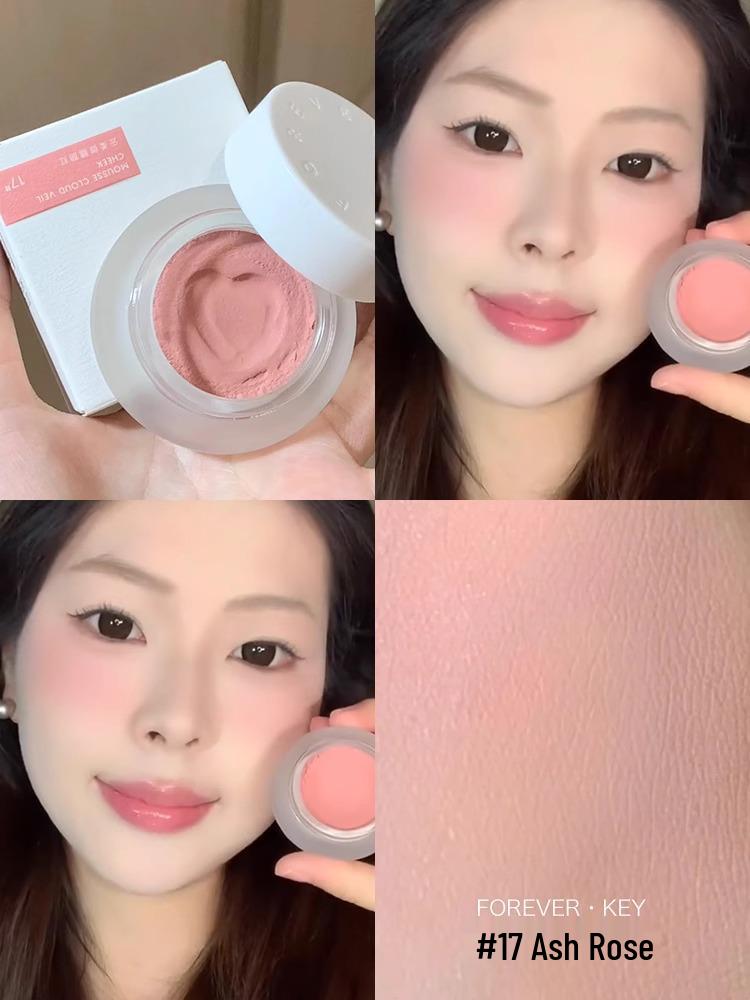 Foreverkey Expandable Blush & Lip Tint 4g: Cream-Based Dual-Use Blush & Lip Tint