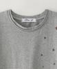 Beullusseonpeullawo Vintage 90S Star Crop Short Sleeve T-Shirt [Melange Gray]