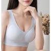 2026 Jelly Support X-Shaped Seamless Lifting Bra with Fixed Cups and Breathable Back Wrap