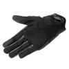 KOMINE Motorcycle Gloves Brave Protective Mesh Size M GK-1833 Gloves, Black/Dark Grey,