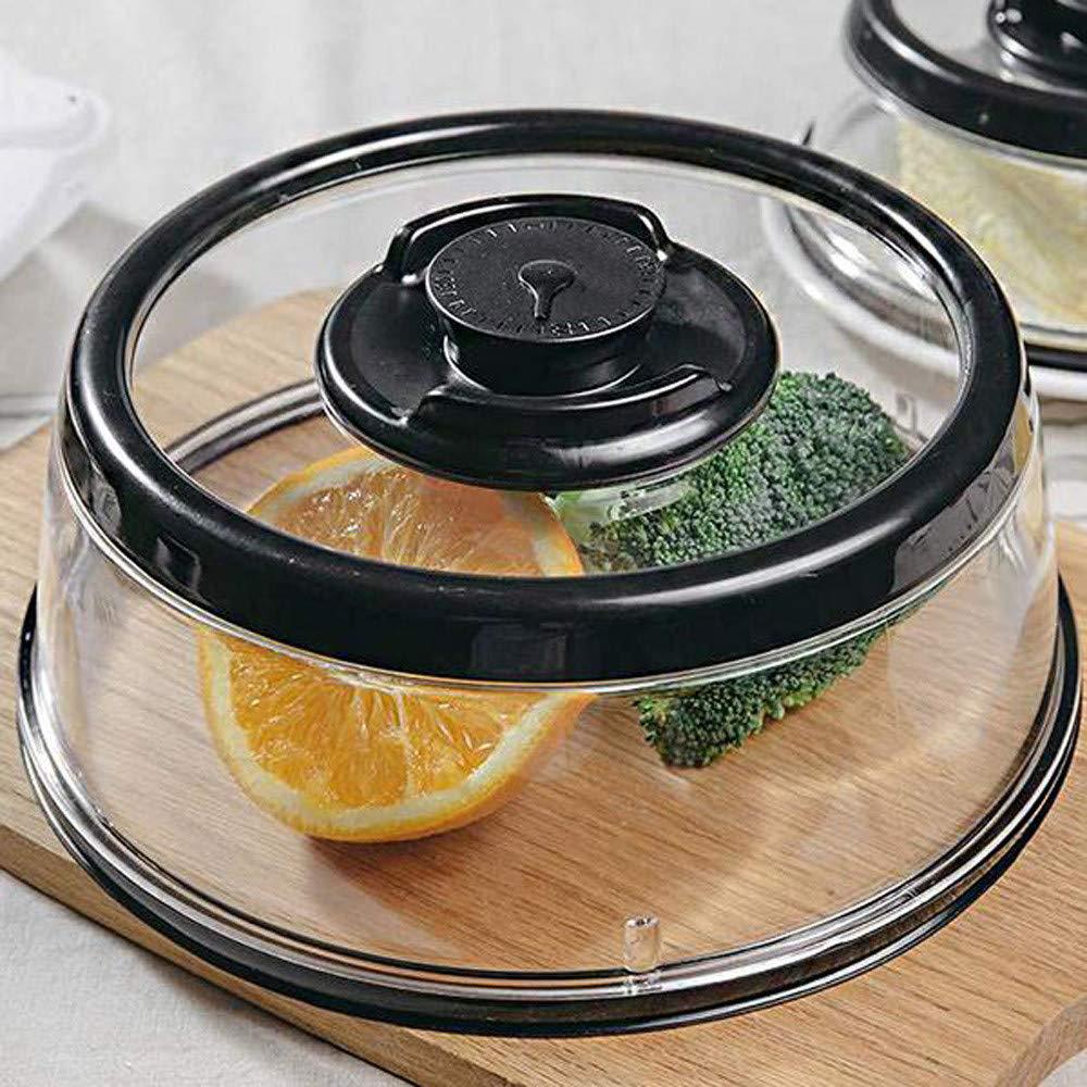 1Pc Press-type Silicone Vacuum Food Preservation Lid colore verde erba