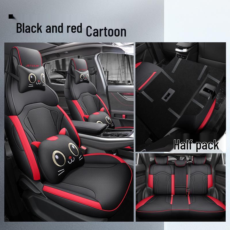 LTCS Jietu Dasheng Sports Leather Car Seat Cover: Fashionable, Year-Round Cushion