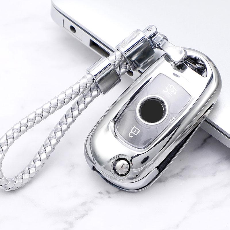 Husă moale TPU pentru chei auto Buick VERANO ENCORE GX GL6 2018 - pentru breloc Opel Vauxhall Astra K Corsa E