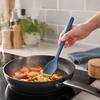 Multi Purpose Silicone Kitchenware Mixing Spoon with Long Handle, Heat Resistant Non-stick Large for Cooking Cookware, Dishwasher Safe Kitchen Utensil