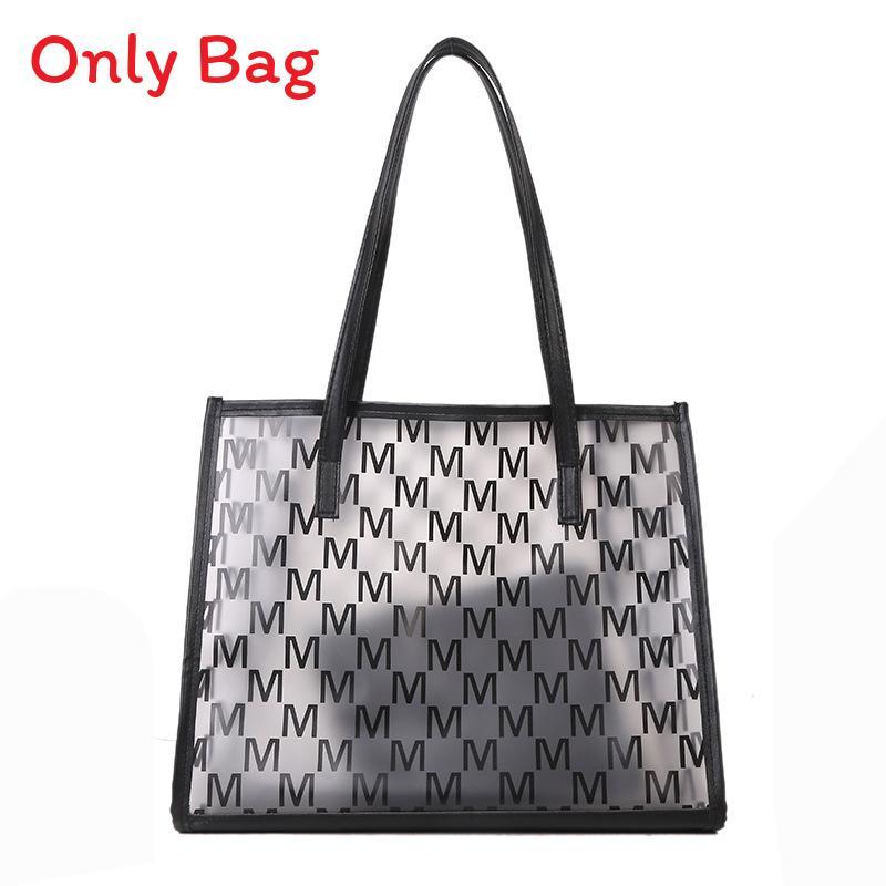 

Street Style Pu Small Purse With Letter Design For Casual Outings And Shopping чорний