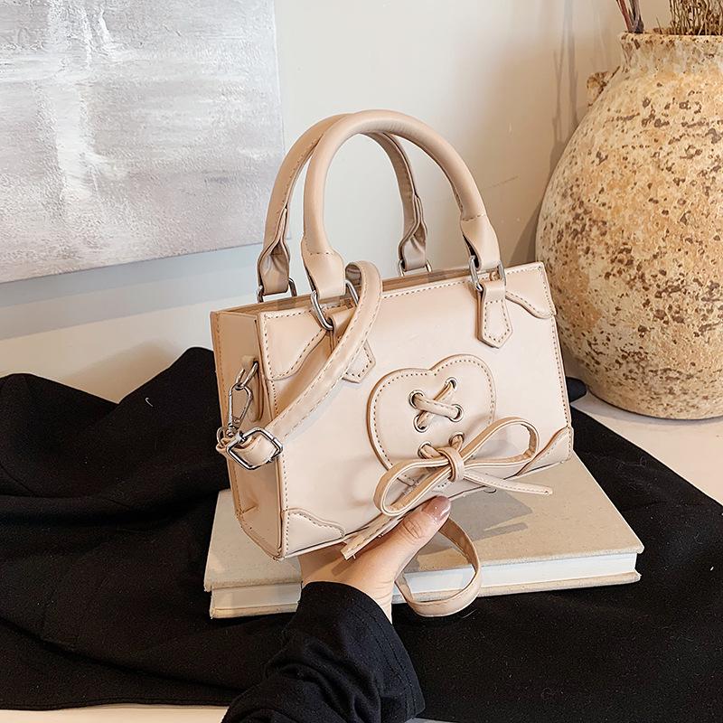 Einfache Umhängetasche mit einem Schultergurt Modische lässige Handtasche Tasche Neue Sommer Einfache lässige quadratische Tasche