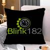 Famous Punk Band Blink-182 Personalized Pillow Cover Kids Bedroom Wild Party Decor Pillowcase Kid Birthday Shower Gift