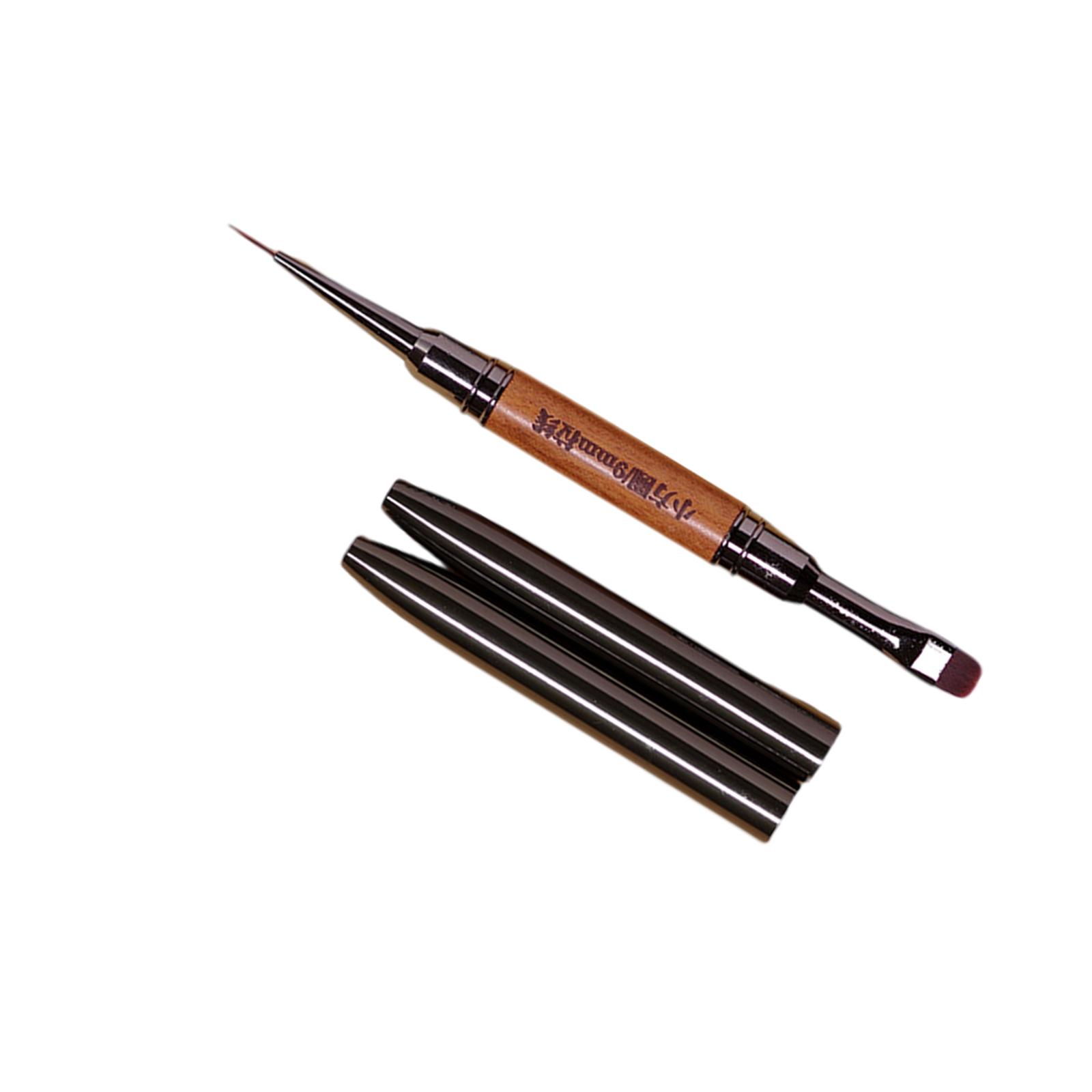 

Двусторонний карандаш для нейл-арта для профессионального и DIY использования, маникюрные украшения для создания замысловатых дизайнов и узоров 9