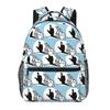 Hase Kaninchen Schattenspiel Handverlierer Außenseiter Rucksäcke Jungen Mädchen Schultasche Schüler Schultaschen Cartoon Rucksack Umhängetasche