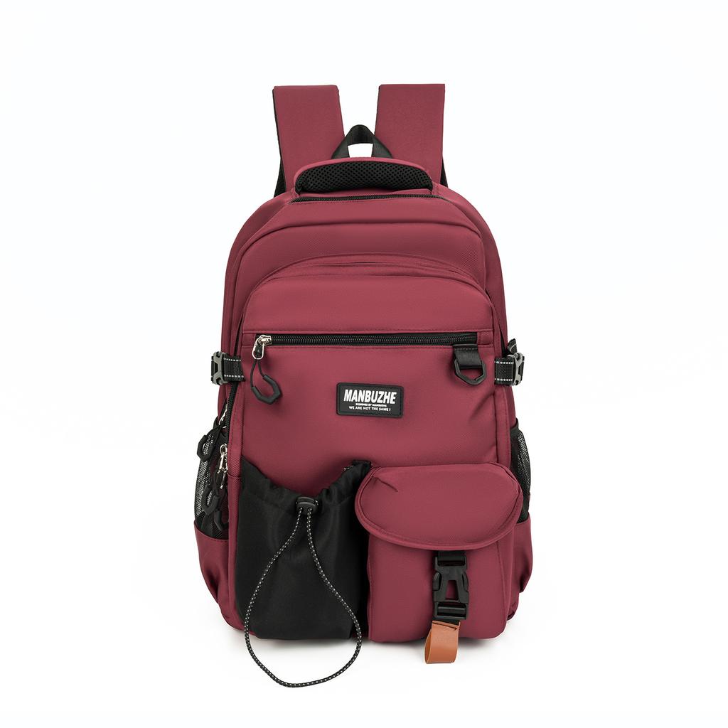 Large Capacity Bags Hong Kong Wind Backpacks Schoolbags for Male and High School Students Outdoor Leisure and High Value Shoulder Bags.