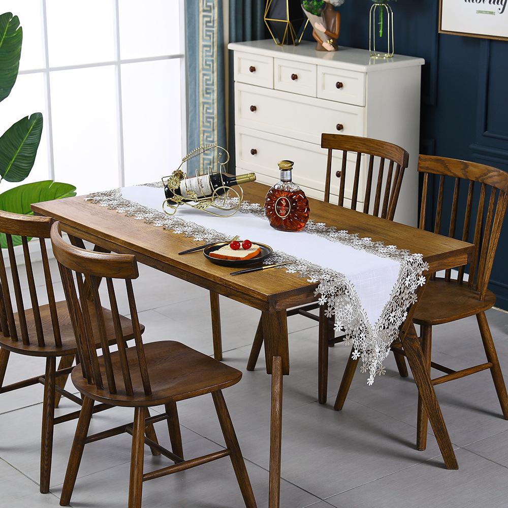 Lace Table Flag Tea Table Chess Tea Table Desk Decorative Cloth Lace Table Mat Table Flag